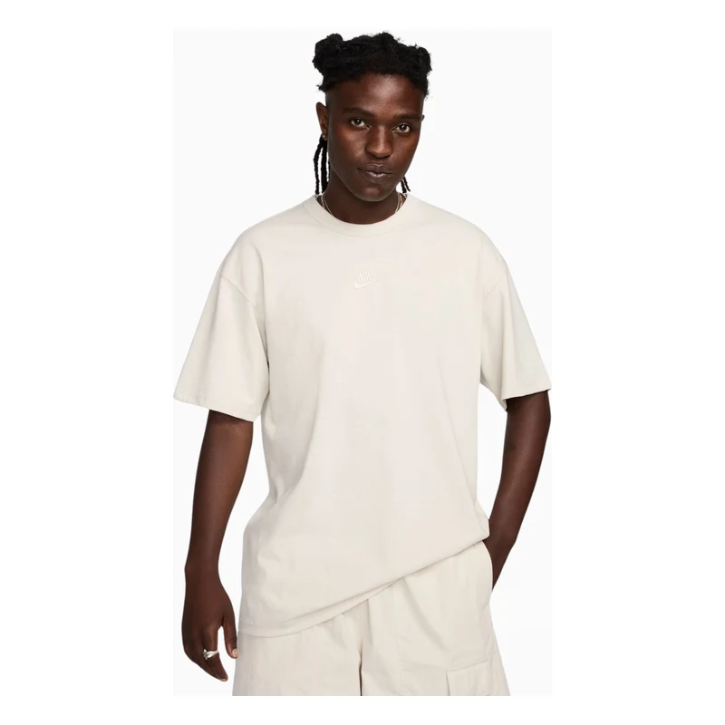 Тениска Nike Sportswear Premium Essentials Бежово Glamibg 