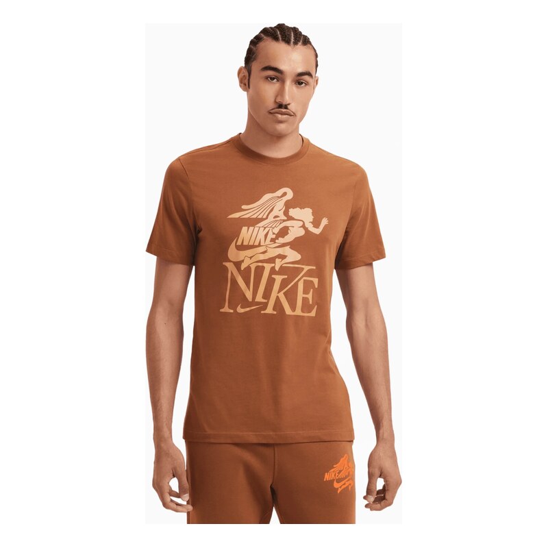 Тениска Nike Sportswear Club Кафяв Glamibg 