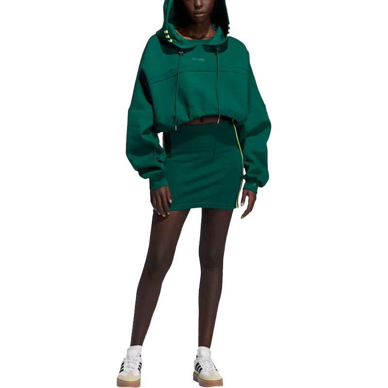 ADIDAS x Ivy Park Hooded Cut Out Dress Green - GLAMI.bg