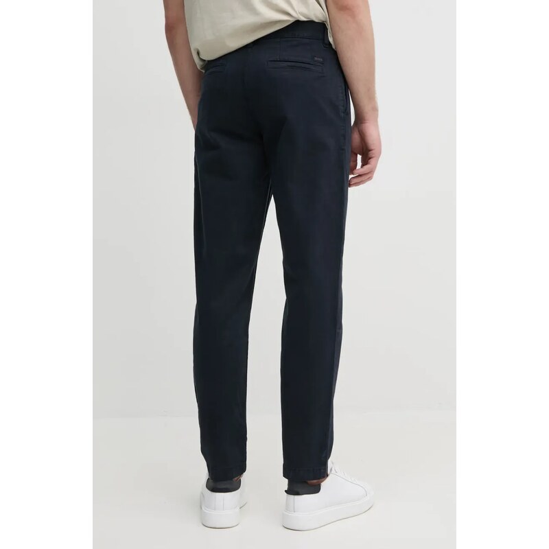 Панталон BOSS Orange в тъмносиньо с кройка тип чино 50539130