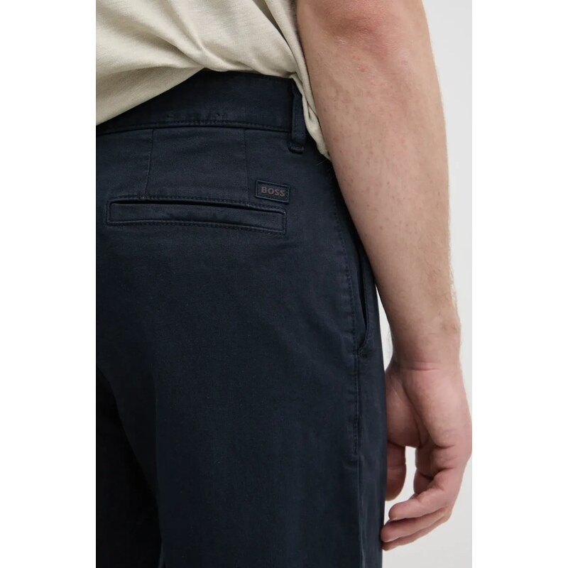 Панталон BOSS Orange в тъмносиньо с кройка тип чино 50539130
