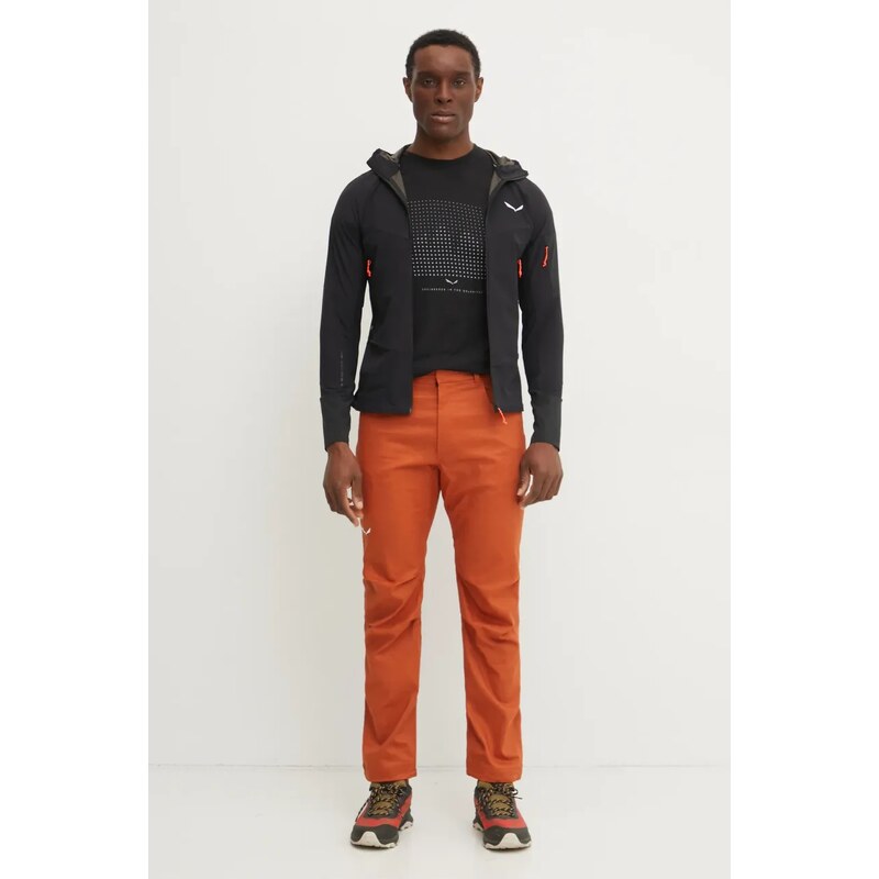 Панталон за спортове на открито Salewa Agner Hemp в оранжево 00.0000029074