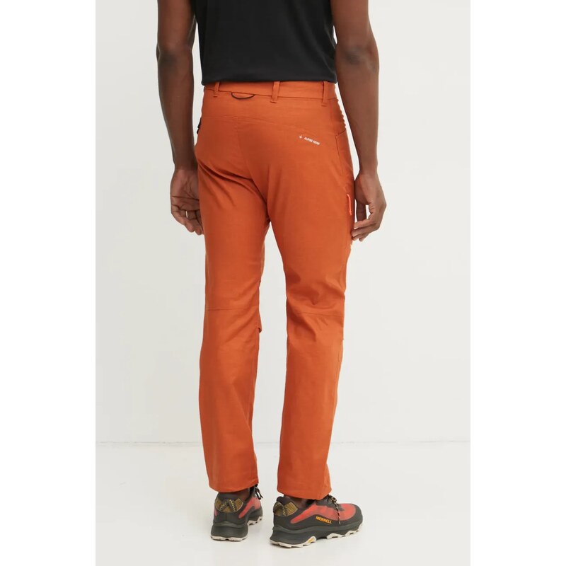 Панталон за спортове на открито Salewa Agner Hemp в оранжево 00.0000029074