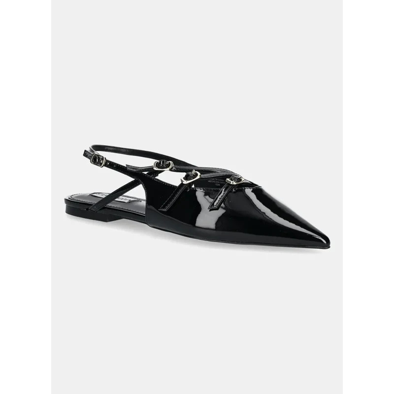 Балеринки Steve Madden Cianna в черно с отворена пета SM11003709