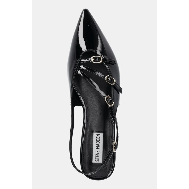 Балеринки Steve Madden Cianna в черно с отворена пета SM11003709