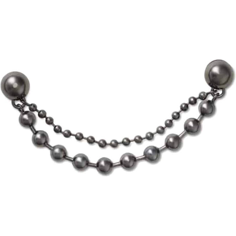 CROCS Аксесоари Double Black Gem Chain 10014742 UNC unique