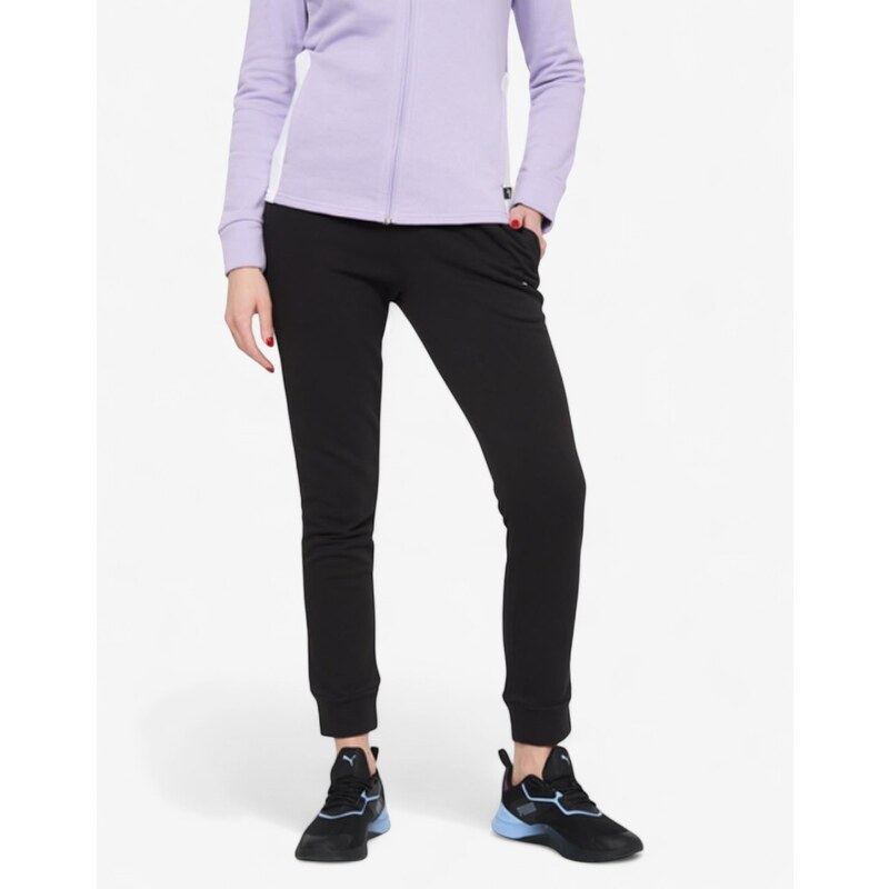 PUMA Classics Hooded Tracksuit Purple/Black