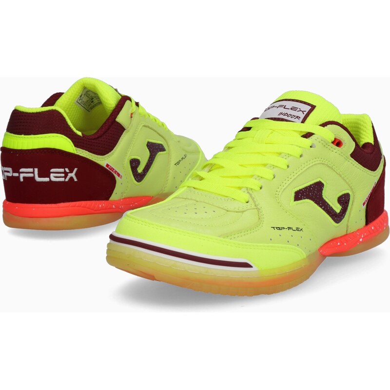 Adult's Indoor Football Shoes Joma Sport Top Flex 2509 Yellow