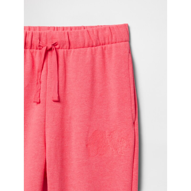 Момичешки GAP Детско долнище GAP Rozov