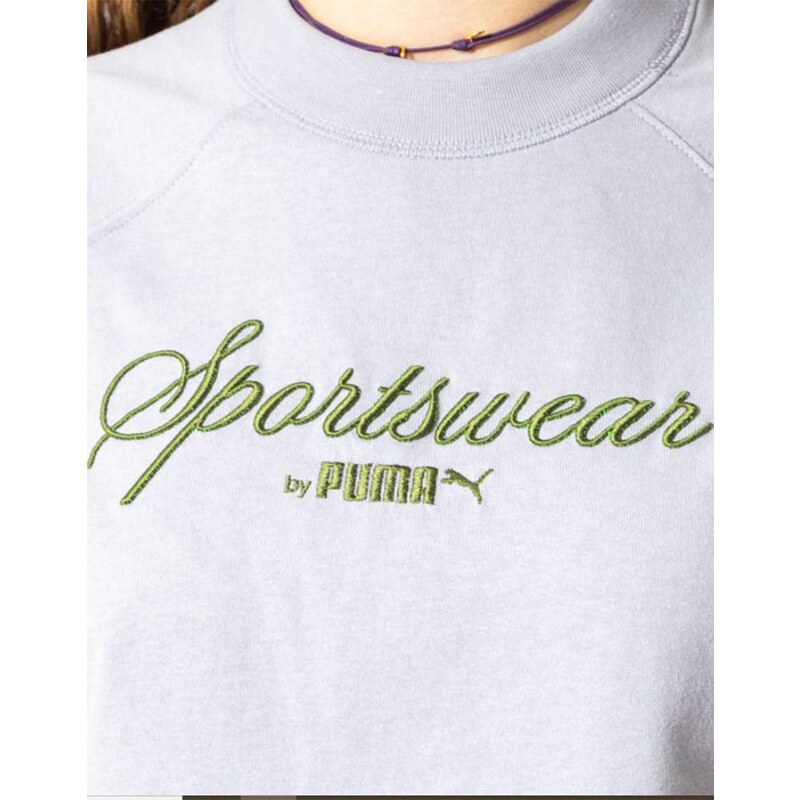 PUMA Classic Oversized Tee Grey