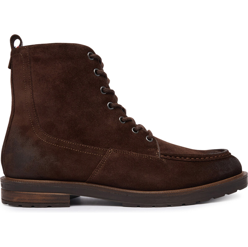 Зимни обувки Tommy Hilfiger Cleated W Moc FM0FM05599 Кафяв