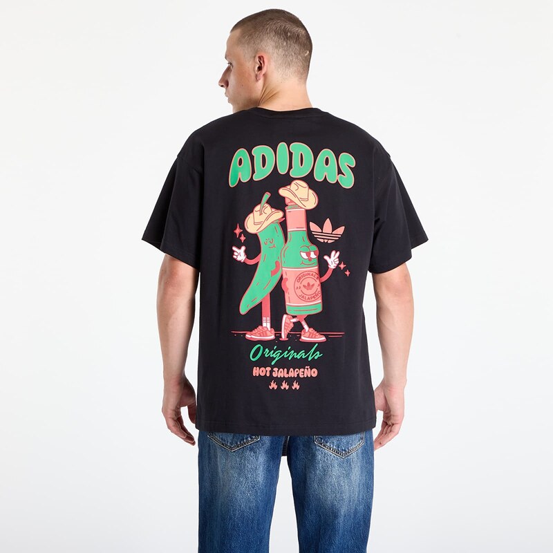 adidas Originals Тениска adidas CHILLI PT. 2 Graphic T-Shirt Black L