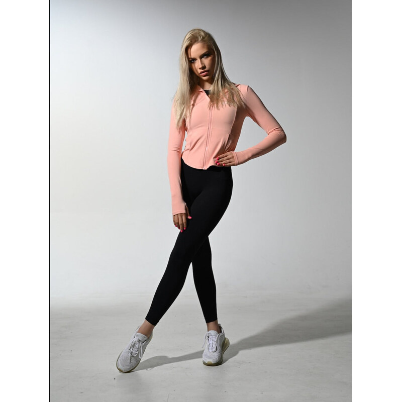 Горнище с Качулка - Розов | Премиум Серия SMFit