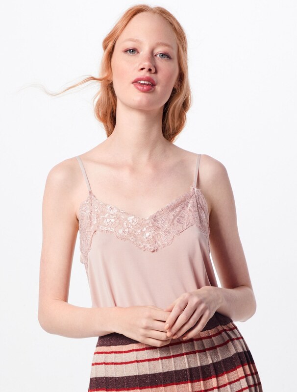 ICHI Топ 'IHLike' телесен цвят