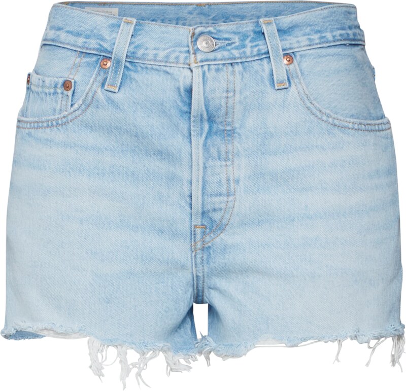 LEVI'S  Дънки '501 Original Short' син деним