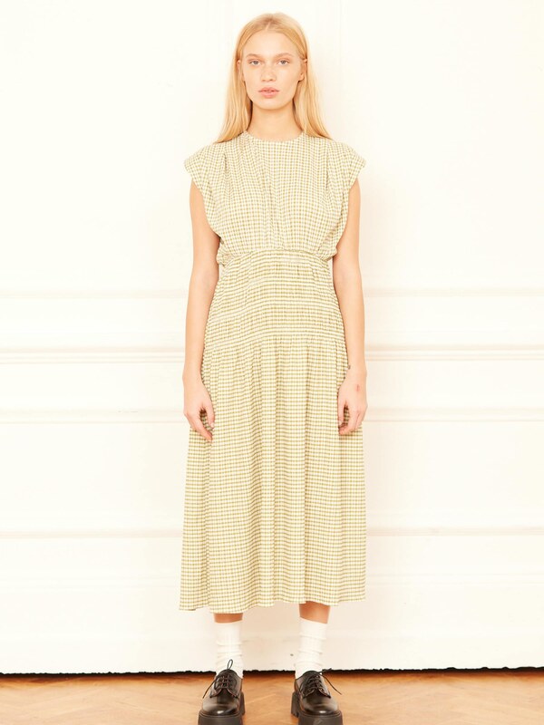 Aligne Рокля 'Desi' каки / бяло