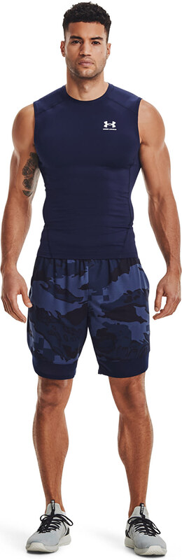 Under Armour Hg Armour Comp Sl Midnight Navy/ White L