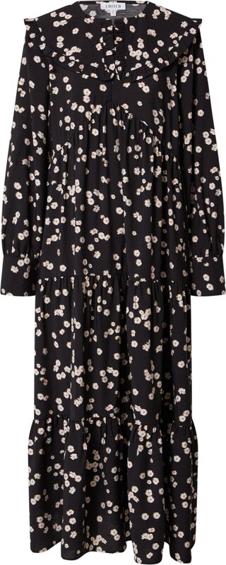 EDITED Рокля тип риза 'Joni' розово / черно / бяло