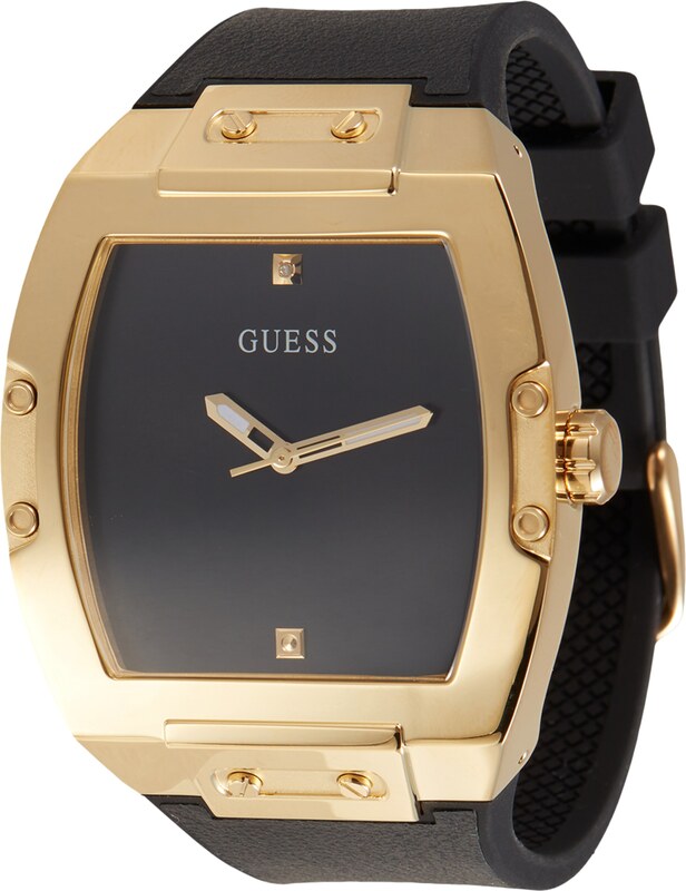 GUESS Аналогов часовник 'GW0386G3' злато / черно