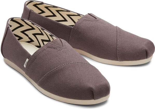 Toms Alpargata Ash Recycled Cotton Canvas Wmn Жени - Спортни обувки Toms - Кафяв - 10017749-3.5