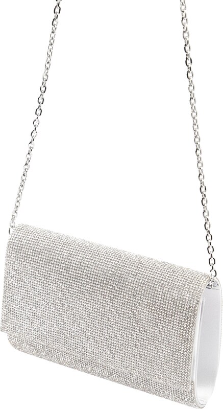 mascara Чанта с презрамки 'DIAMOND FOLD' сребърно