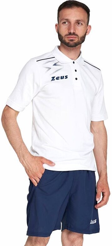 Мъжки Екип Свободно Време ZEUS Kit Relax Olympia Bianco/Blu