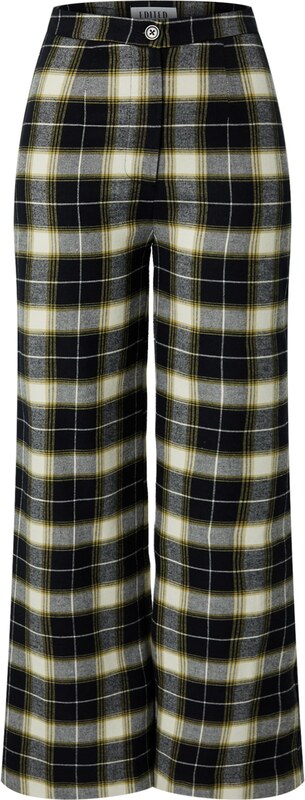 EDITED Панталон 'Milana' зелено / черно