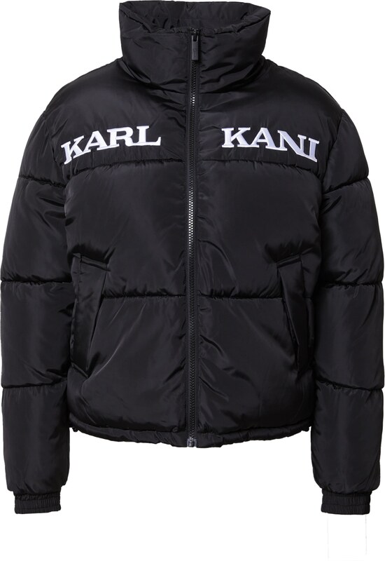 Karl Kani Преходно яке 'Essential' черно / бяло