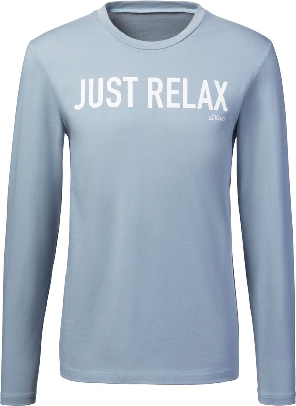 s.Oliver Тениска опал / бяло