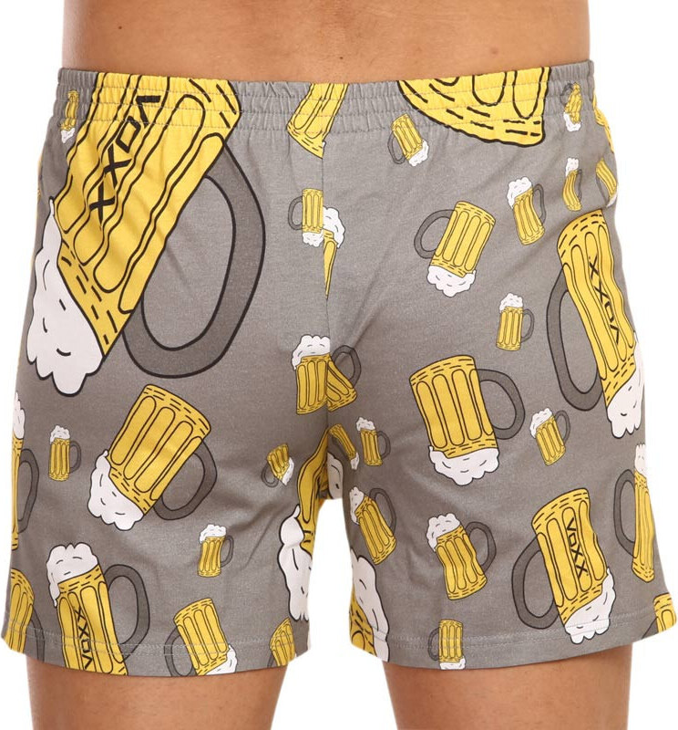 Мъжки боксерки VoXX сив (Karlos - pivo velké)