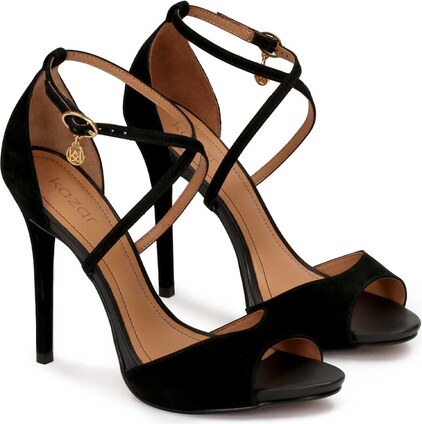 Kazar Сандали злато / черно