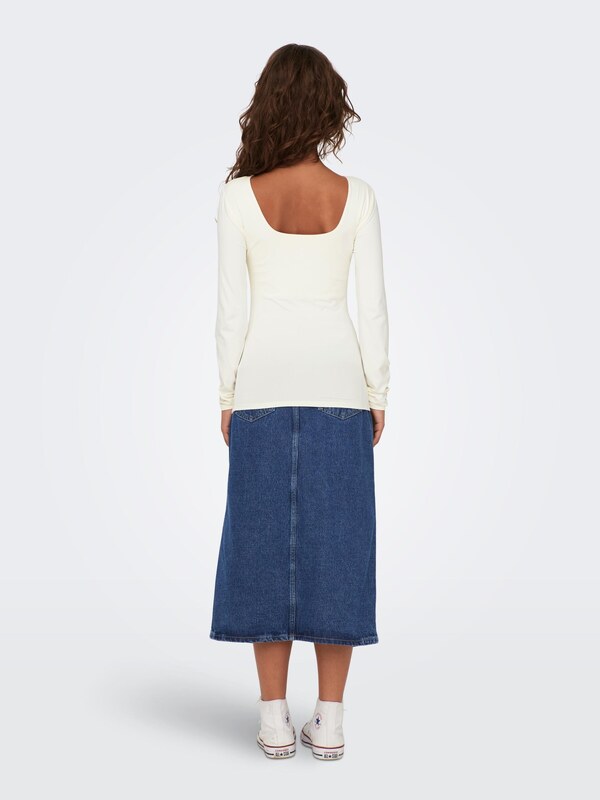 ONLY Тениска 'ONLEA' мръсно бяло