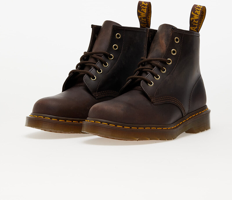 Dr. Martens 101 Dark Brown Crazy Horse