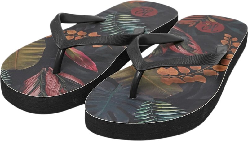 Just Rhyse Women's flip flops Isla Vista COL black