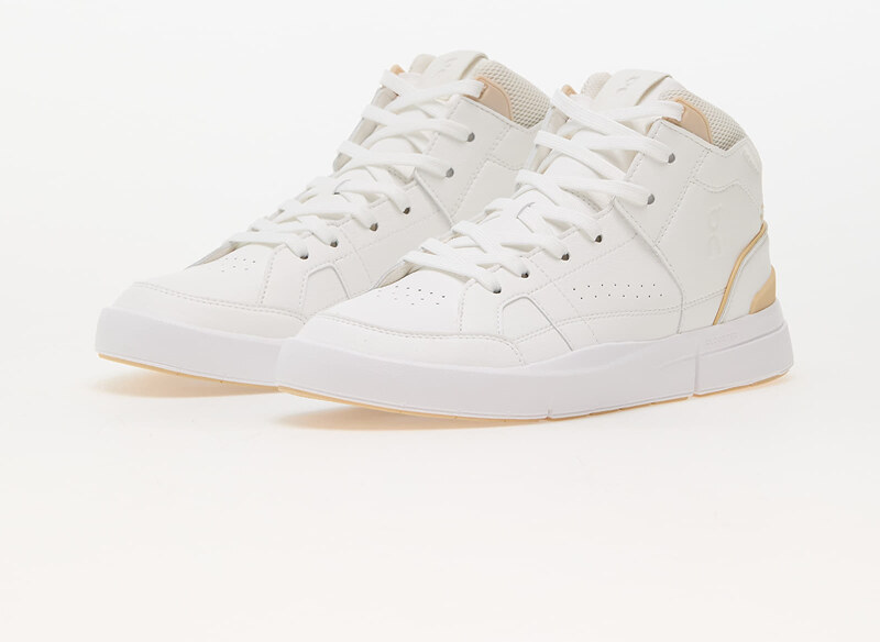 On W The Roger Clubhouse Mid White/ Savannah