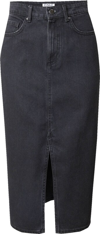 ONLY Пола 'ONLBianca' черен деним