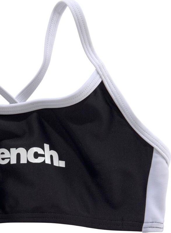 BENCH Бански тип бикини светлосиво / черно