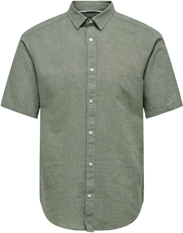 Only & Sons Риза 'ONSCaiden' зелено