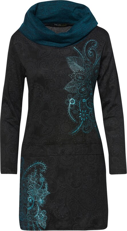 KOROSHI Рокля синьо / сиво