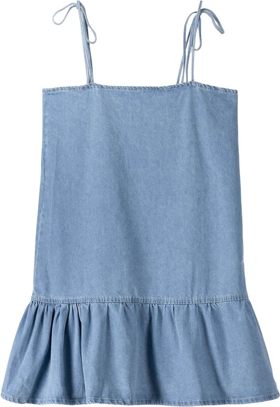 Bershka Рокля син деним