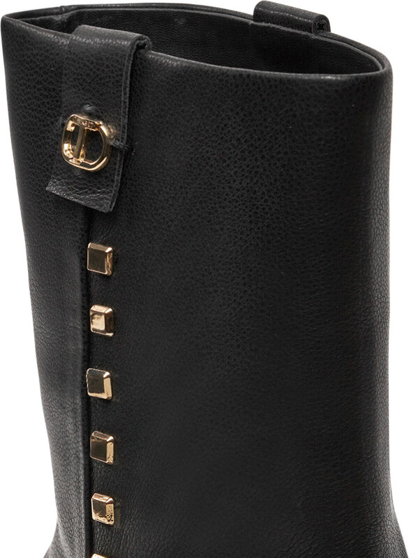 Боти TWINSET Biker 242TCP074 Черен