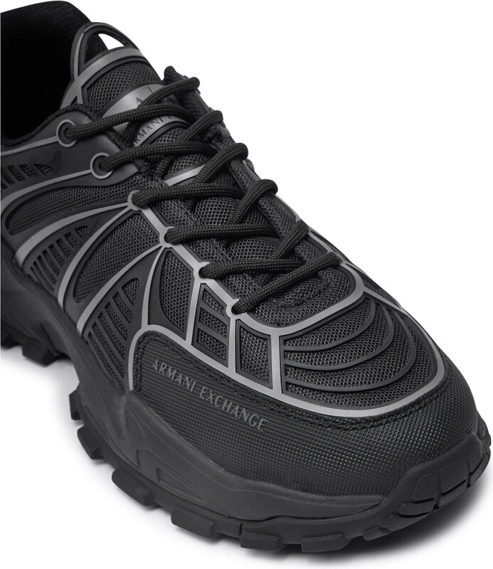 Сникърси Armani Exchange XUX238 XV907 Черен