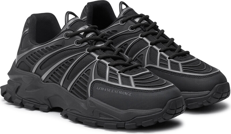 Сникърси Armani Exchange XUX238 XV907 Черен