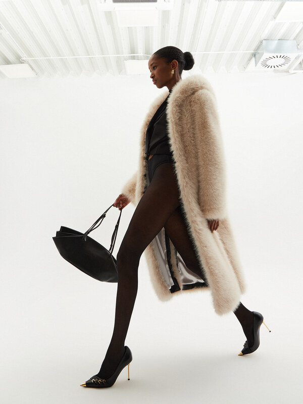 Кожено палто YES LONDON