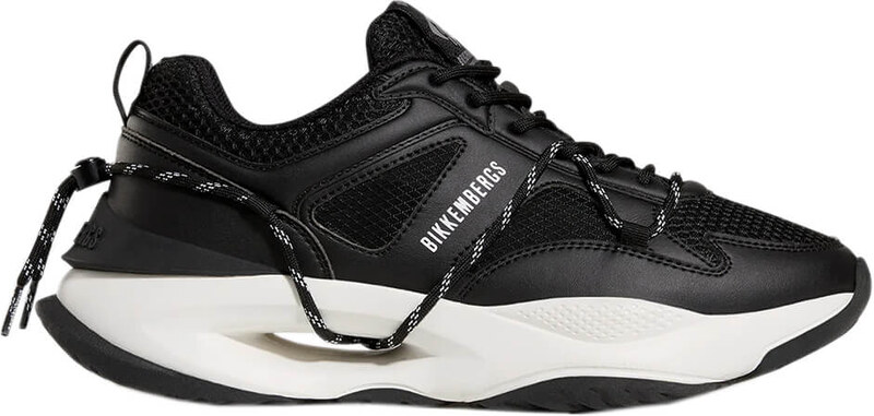 BIKKEMBERGS Sneakers Sneak Hole M 25116CP microfiber laether black