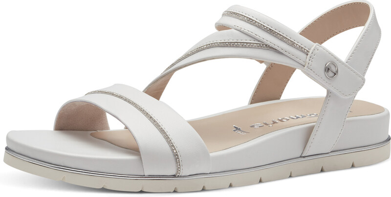 Дамски ежедневни сандали Tamaris Touch it бели