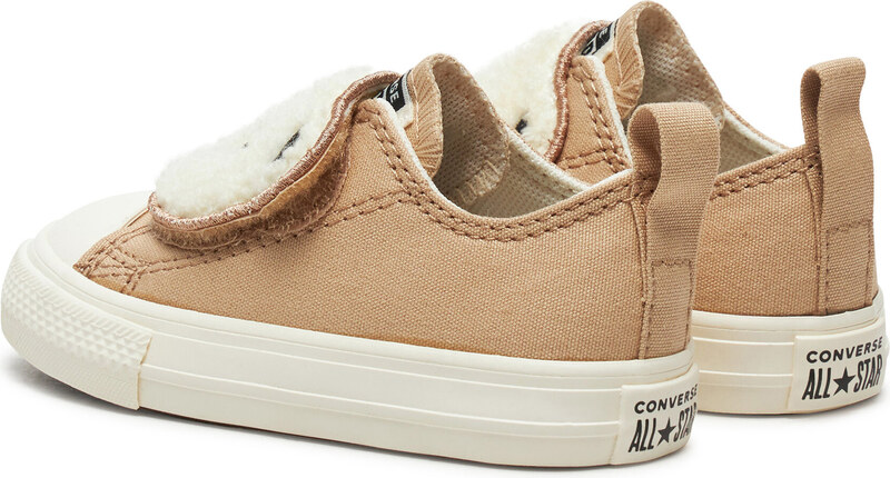 Кецове Converse Chuck Taylor All Star One Strap Ox A10040C Бежов