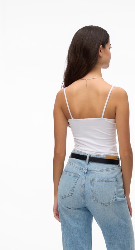 VERO MODA Топ 'VMInge' бяло