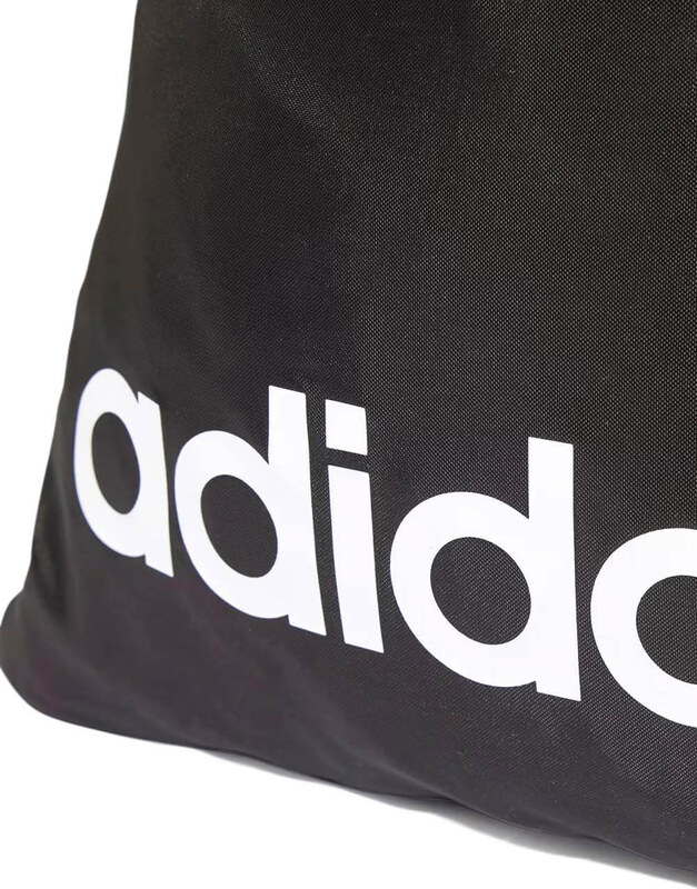 ADIDAS Backpack Linear Gymsack Black/White JE8342 black