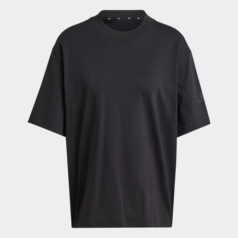ADIDAS SPORTSWEAR Функционална тениска 'Essentials Contemporary' черно